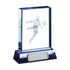 Football Laser Block Trophy 11.5cm (CLEARANCE)