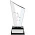 6"  Lunar Shard Football Glass Award (CLEARANCE)