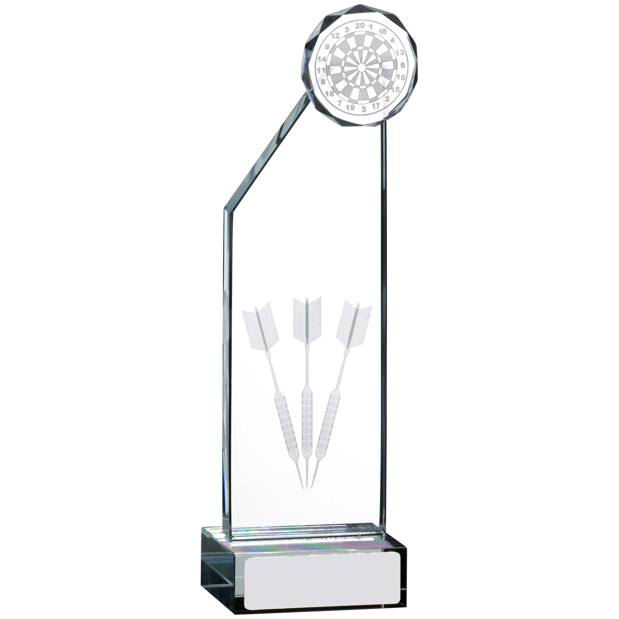 Darts Glass Award 5.75in (CLEARANCE)