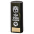 Premier Football Top Goal Scorer Plastic Column Trophy - Black