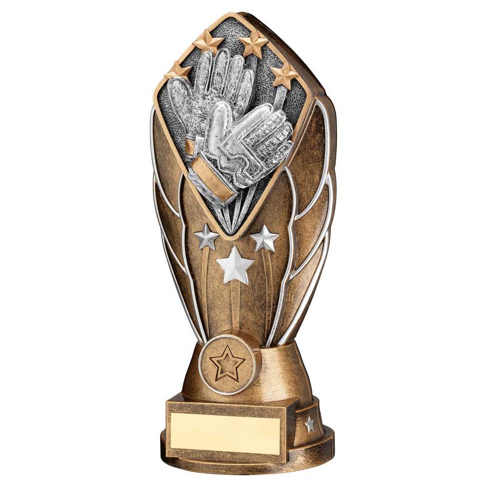 Diamond Column Football Goalkeeper Trophy