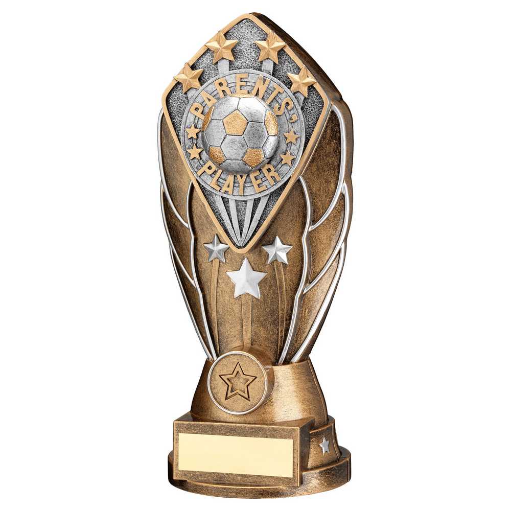 Diamond Column Football Parents Player Trophy