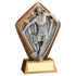 Ladies Football Diamond Trophy Plaque