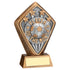 Football Player of the Month Diamond Trophy Plaque