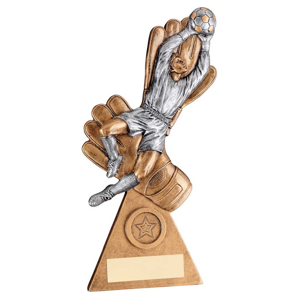 Football Goalkeeper Figurine Trophy