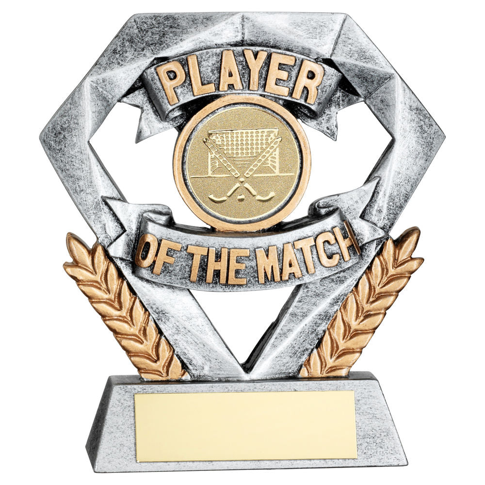 Hockey Player of the Match Mini Diamond Tower Trophy