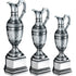 Personalised Painted Resin Silver Golf 'Claret Jug' Trophy