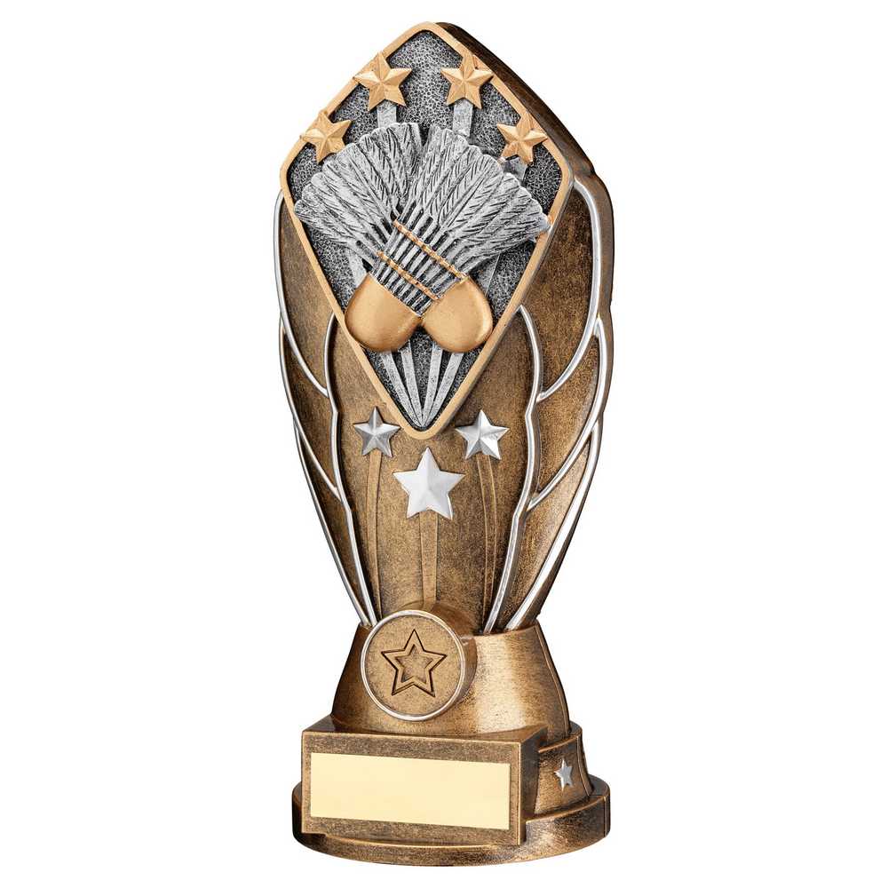 Badminton Diamond Column Trophy