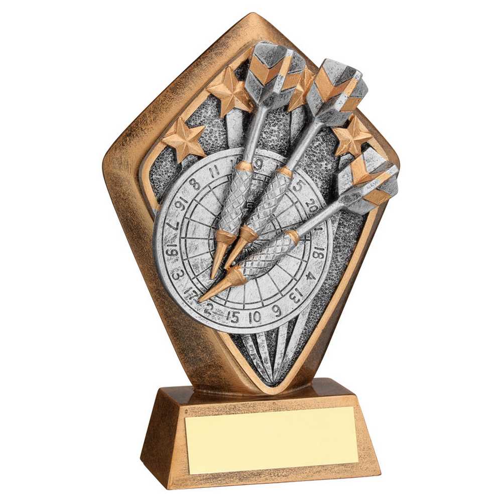 Darts Diamond Trophy Plaque