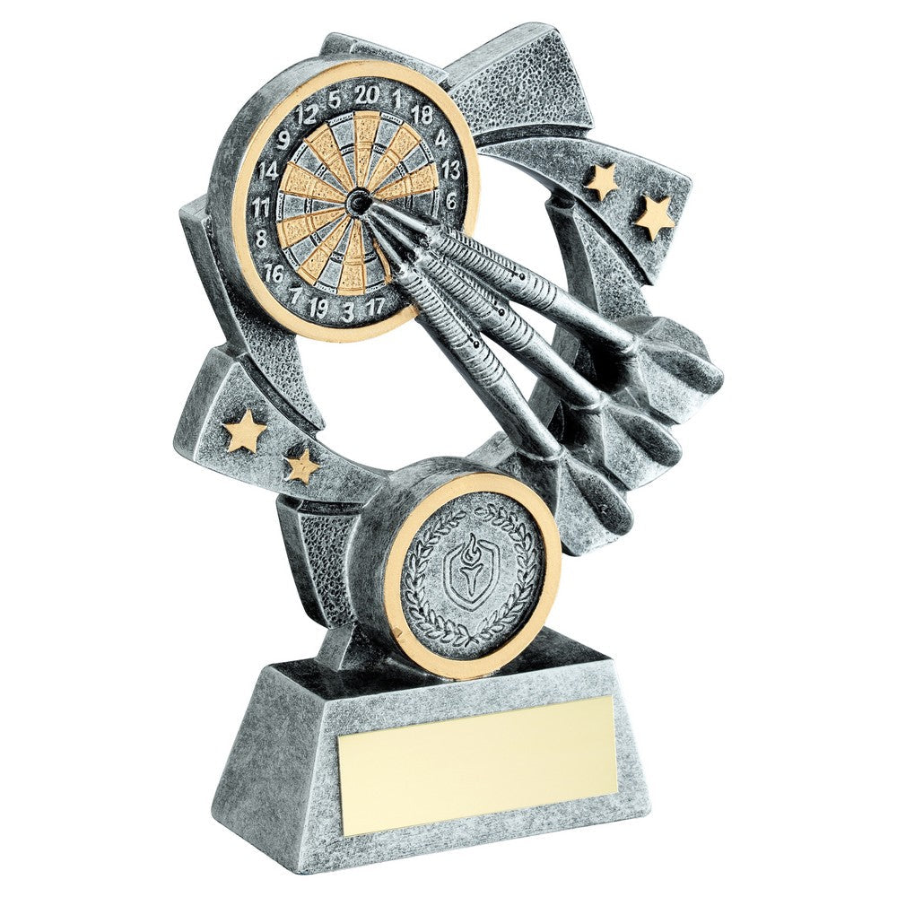 Darts Star Spiral Trophy (CLEARANCE)