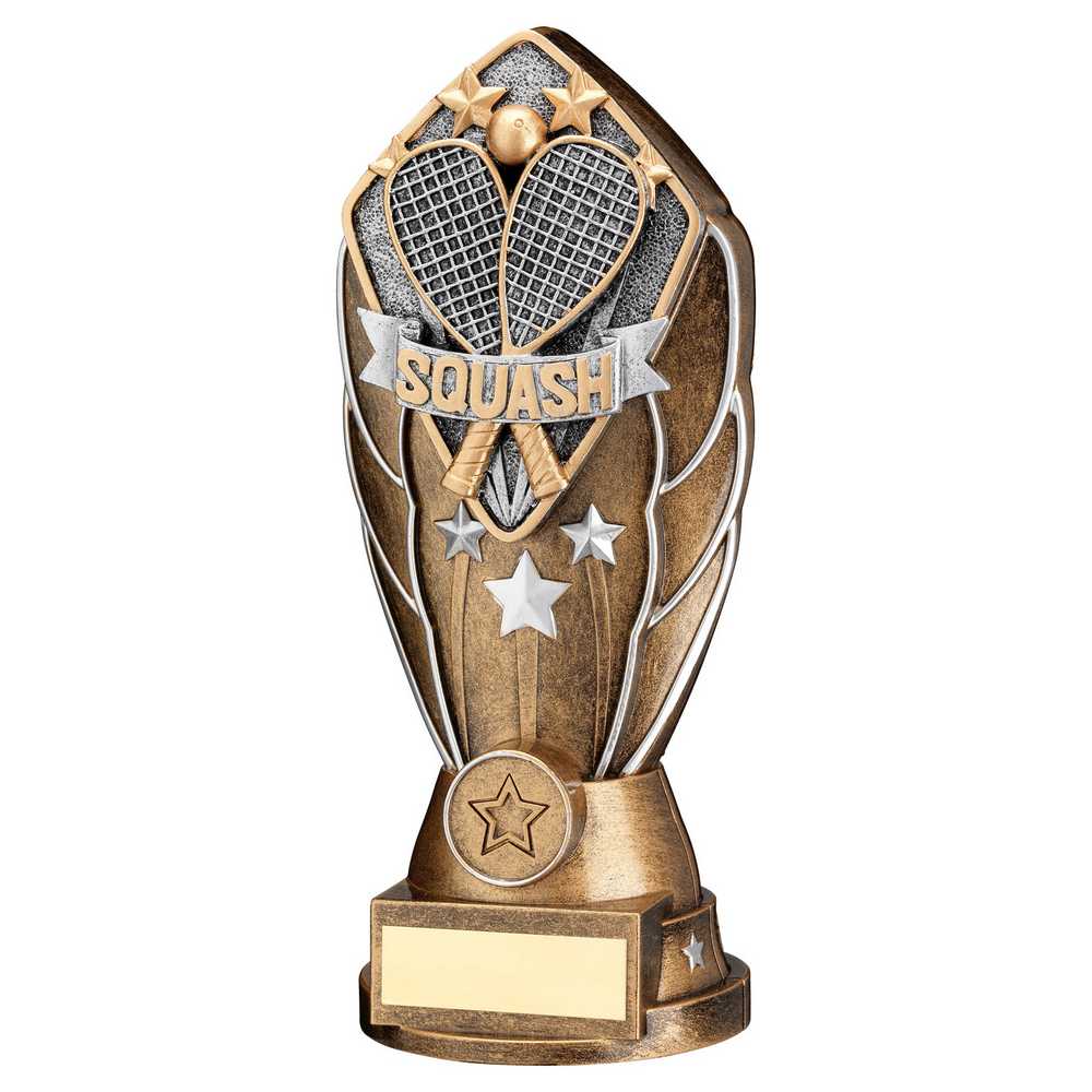 Squash Diamond Column Trophy