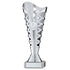 Titan Silver Plastic Trophy Cup on White Marble Base
