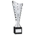 Titan Silver Plastic Trophy Cup on Black Marble Base