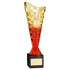 Titan Gold/Red Plastic Trophy Cup on Black Marble Base