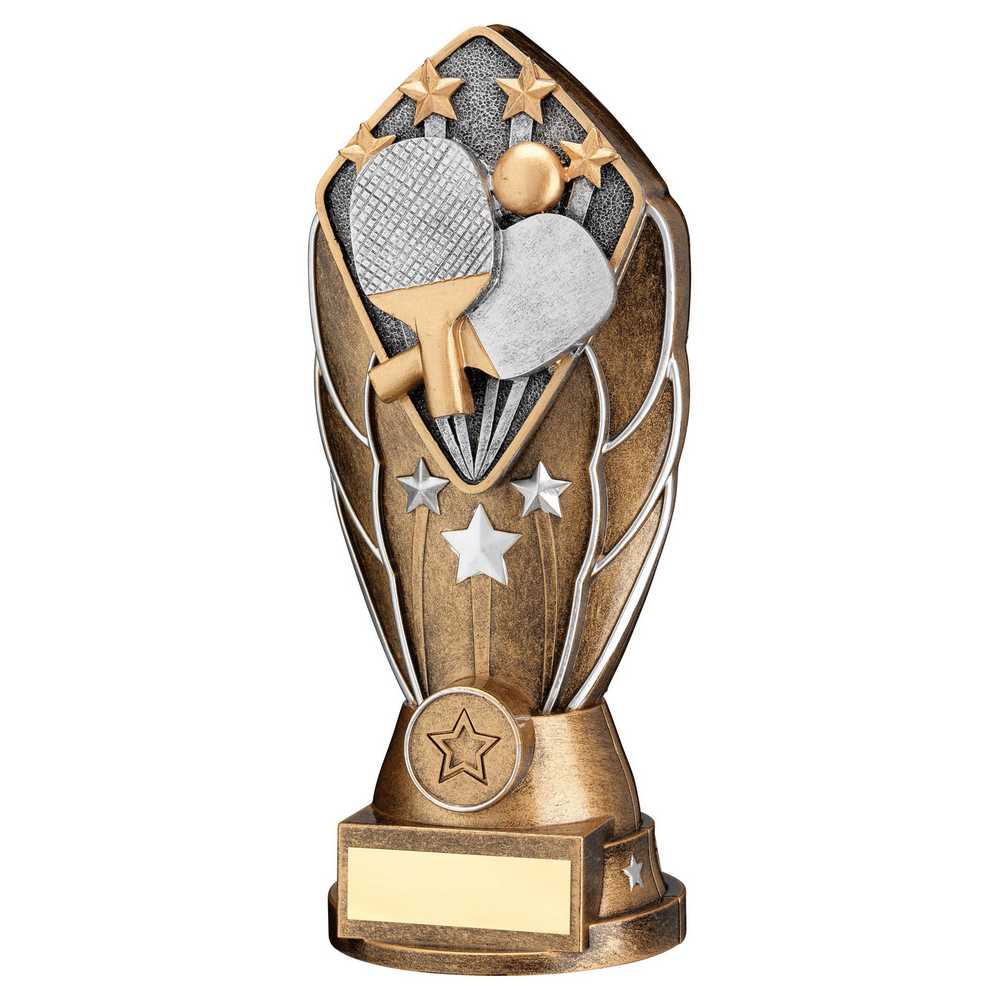 Table Tennis Diamond Column Trophy