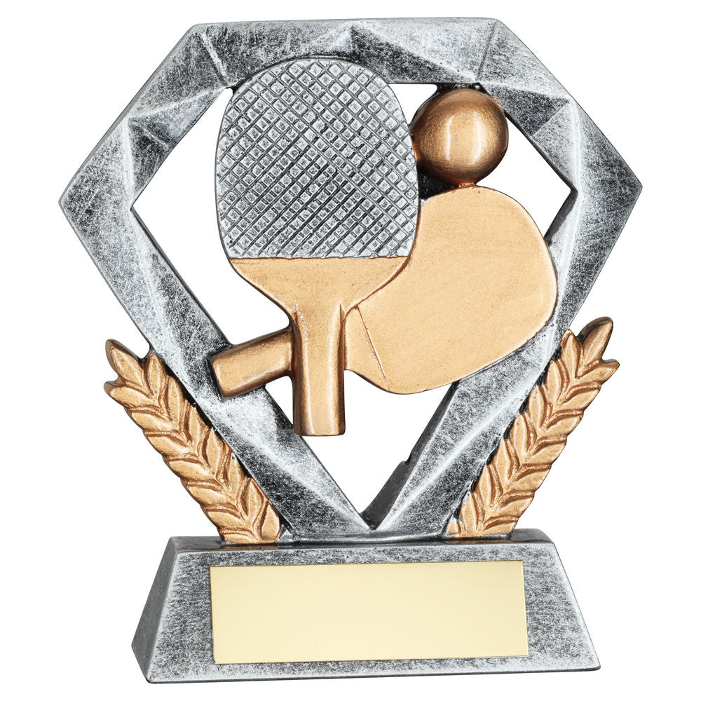 Table Tennis Mini Diamond Tower Trophy