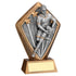 Male Rugby Diamond Trophy Plaque