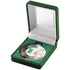 Irish 50mm Silver Medal in Green Presentation Box