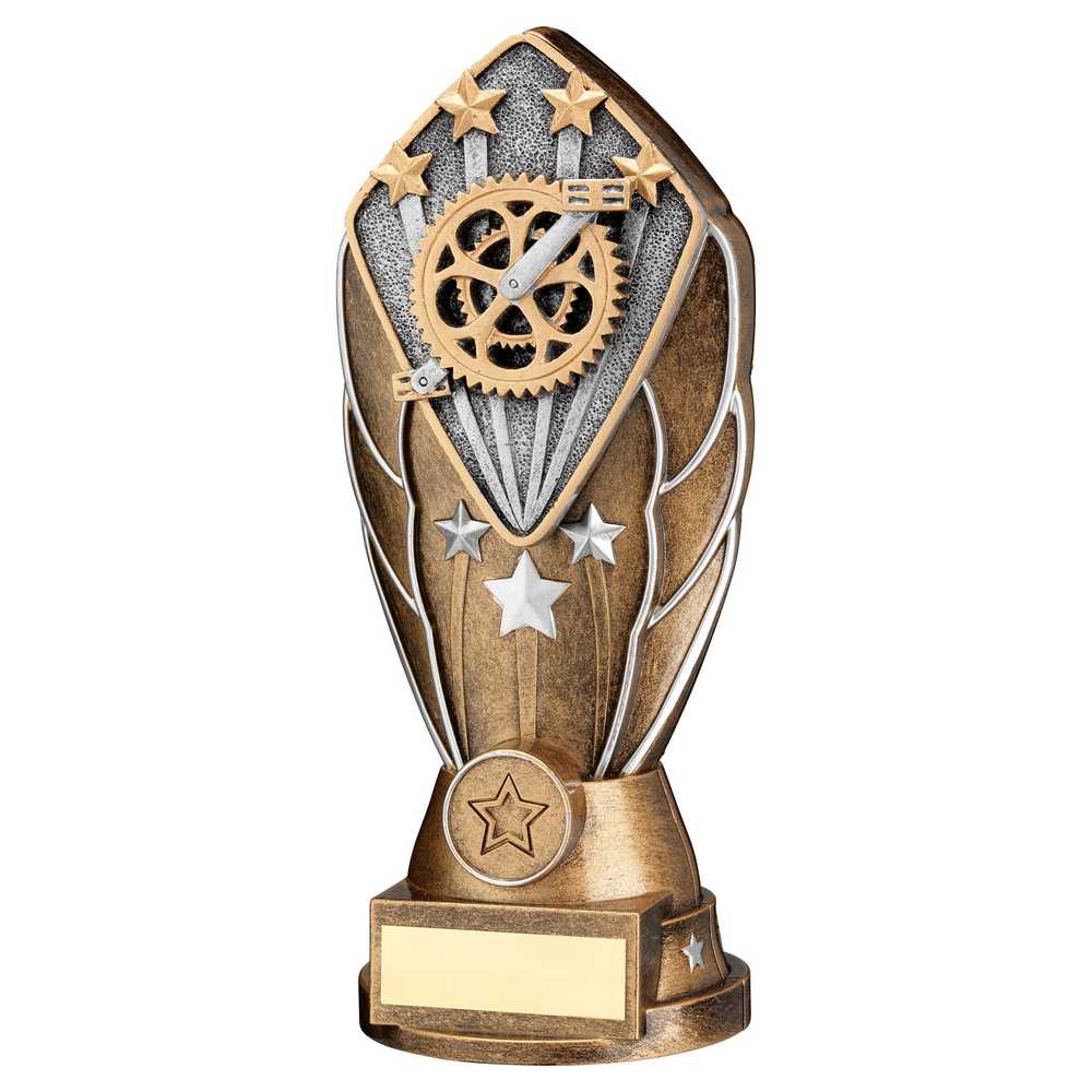 Cycling Diamond Column Trophy