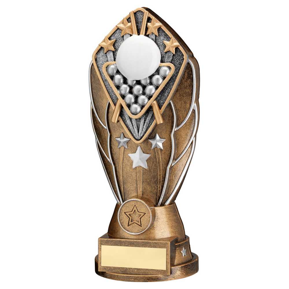 Snooker Diamond Column Trophy