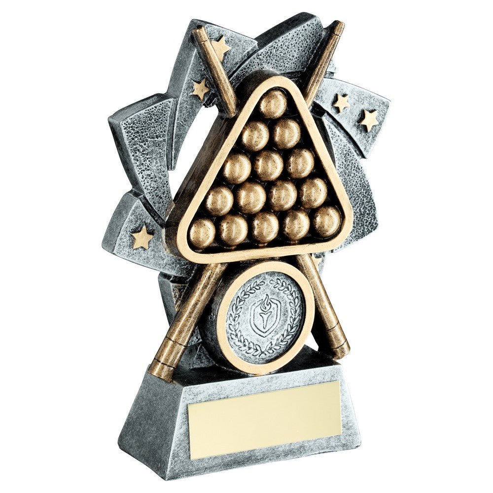 Pool/Snooker Trophy - Star Spiral (CLEARANCE)