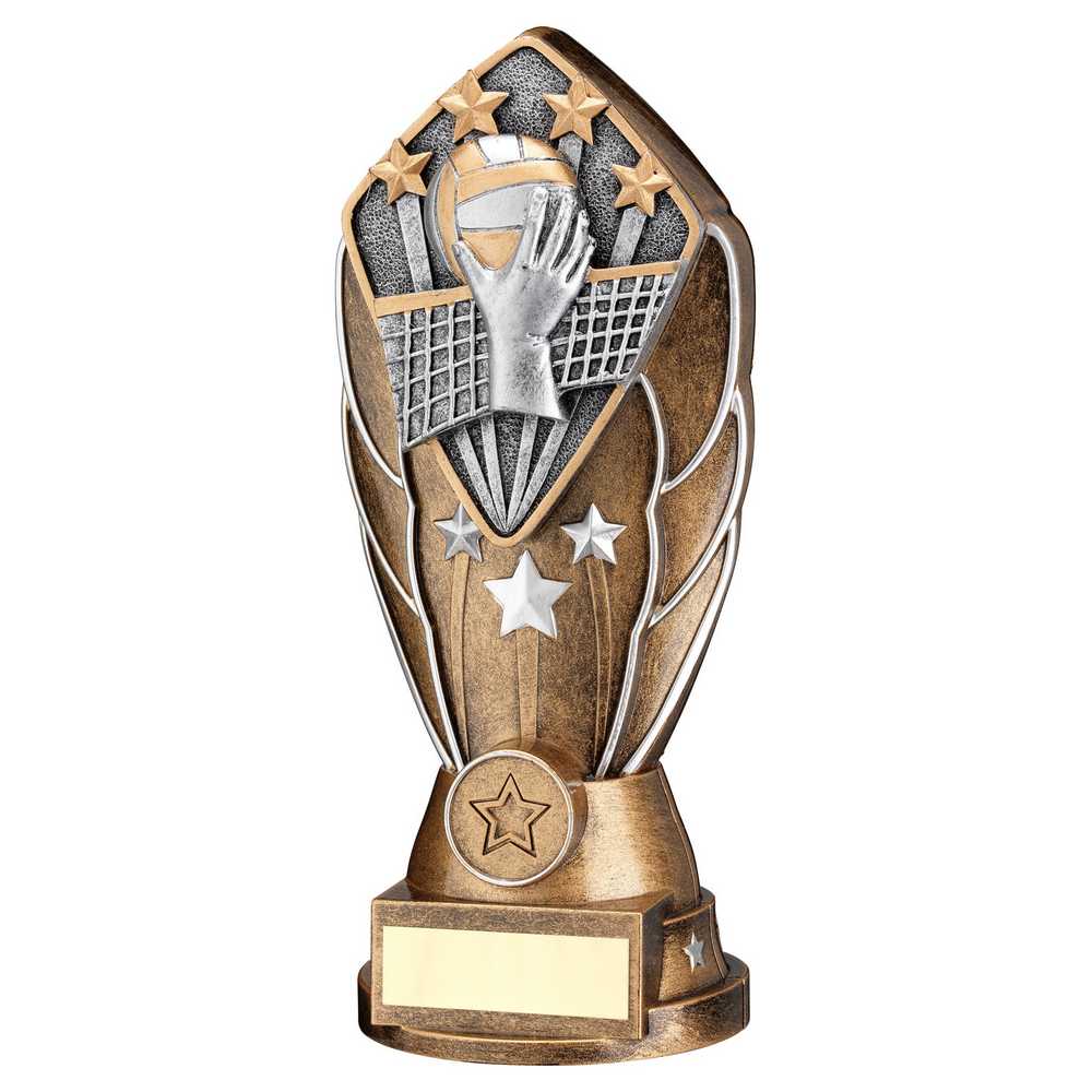 Volleyball Diamond Column Trophy