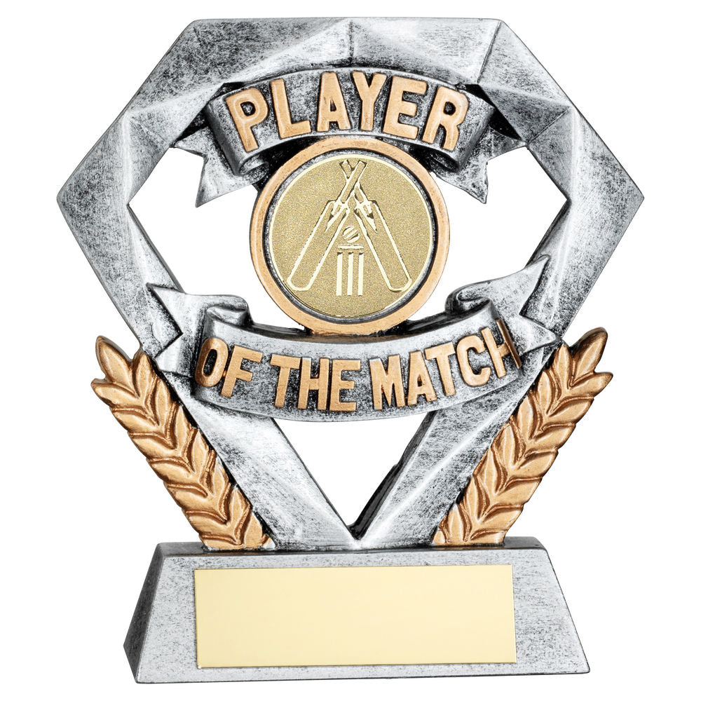 Cricket Player of the Match Mini Diamond Tower Trophy