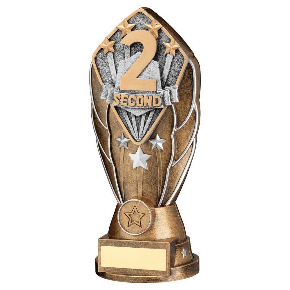 Second Place Diamond Column Trophy