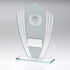 Recognition Glass Shield Plaque Award
