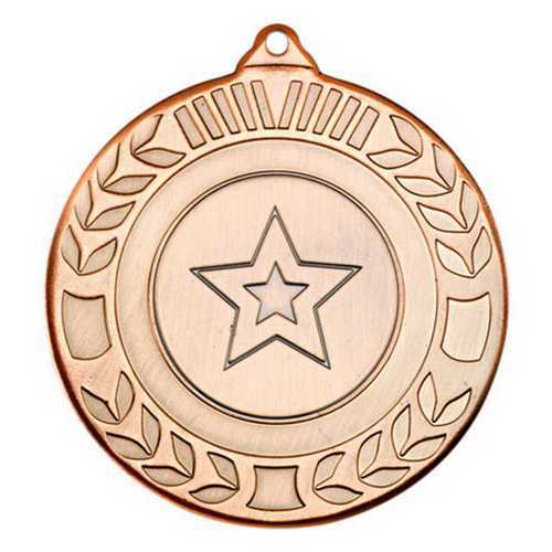 Bronze Star Wreath 50mm Medal