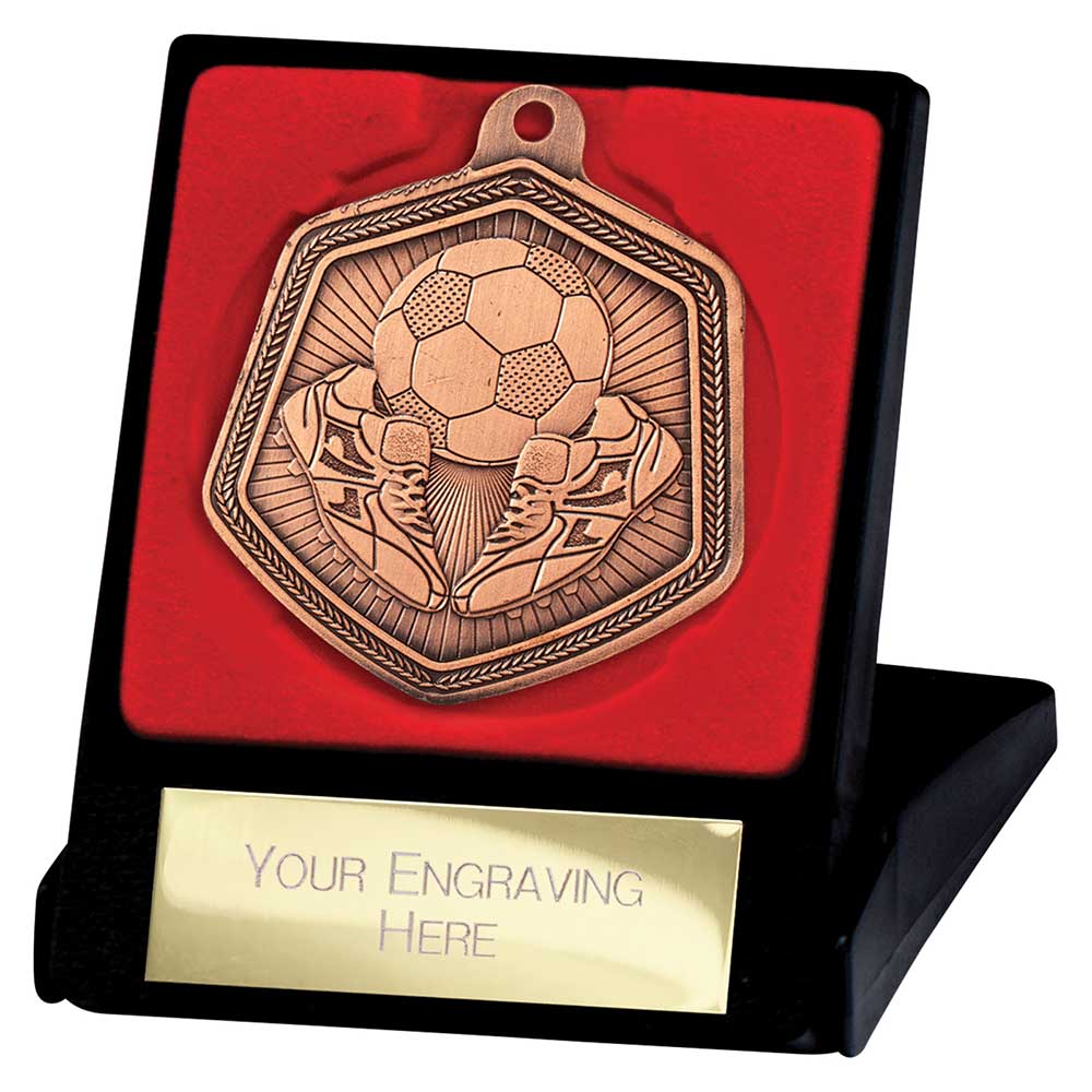 Falcon Football Medal & Box (Bronze)