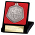 Falcon Football Medal & Box (Silver)