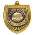 Cobra Football Thank you Coach Shield Medal (Gold)