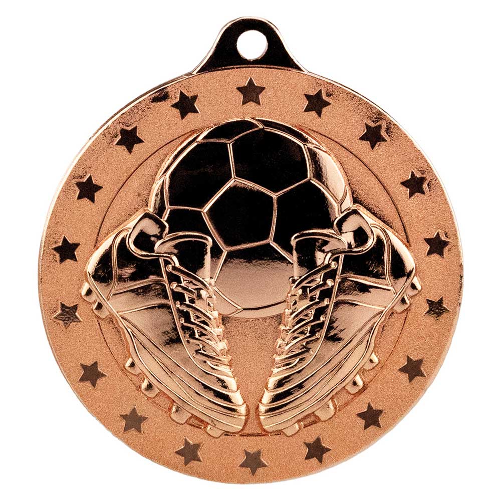 Cascade Stars Football Medal Bronze