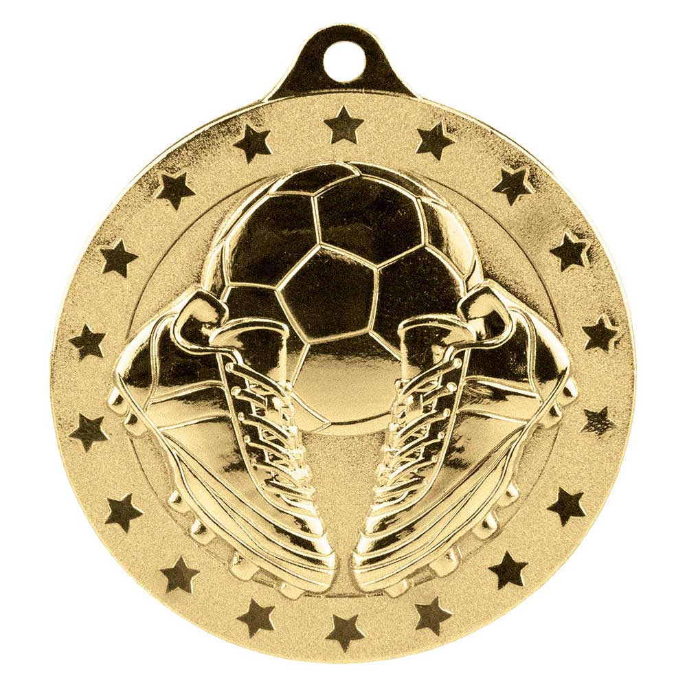 Cascade Stars Football Medal Gold