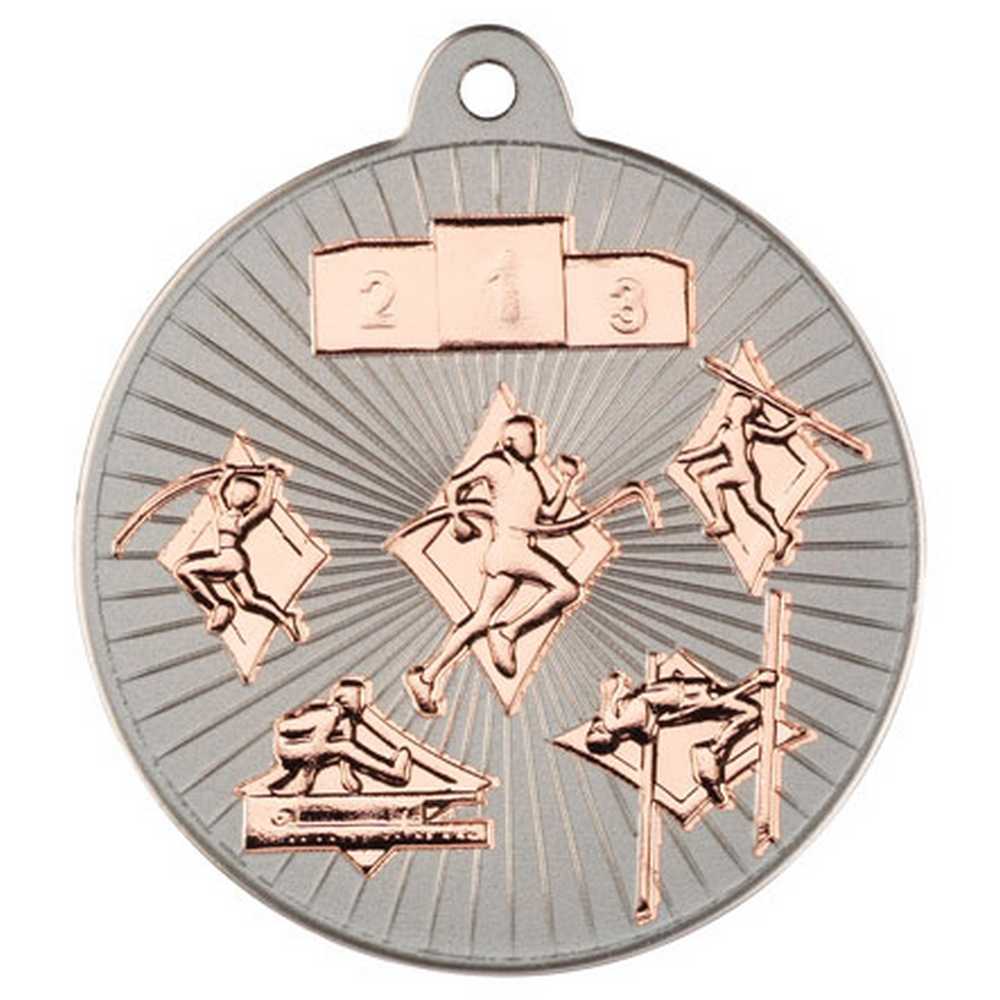 Multi Athletics Metal Medal (Bronze) (50mm)