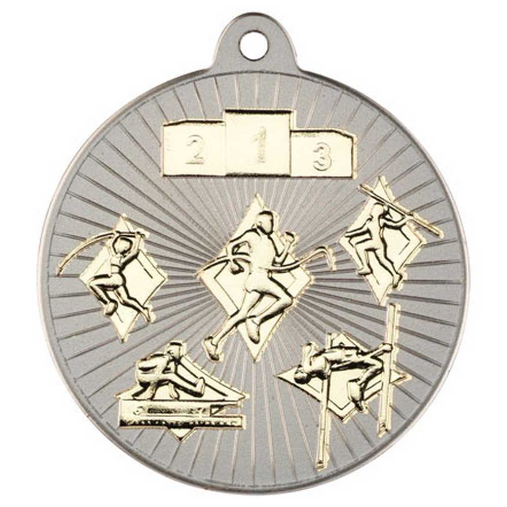 Multi Athletics Metal Medal (Gold) (50mm)