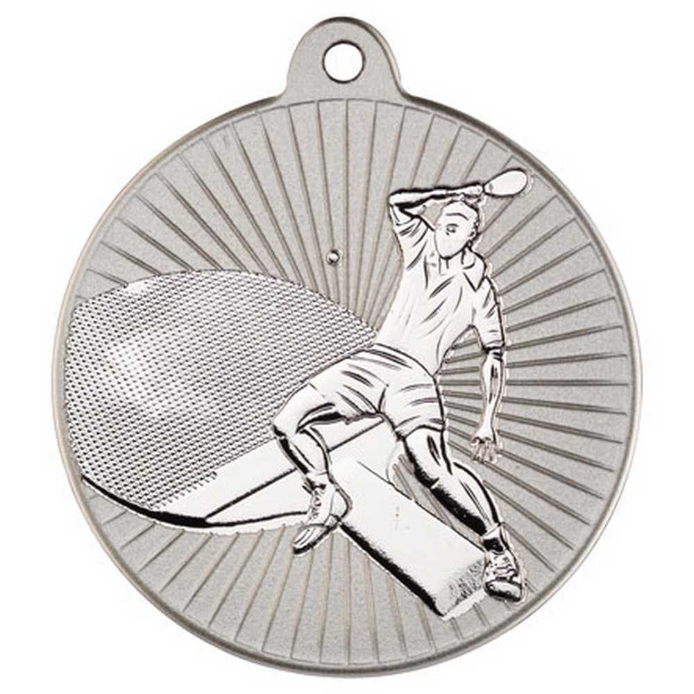 Table Tennis Metal Medal Silver (50mm)