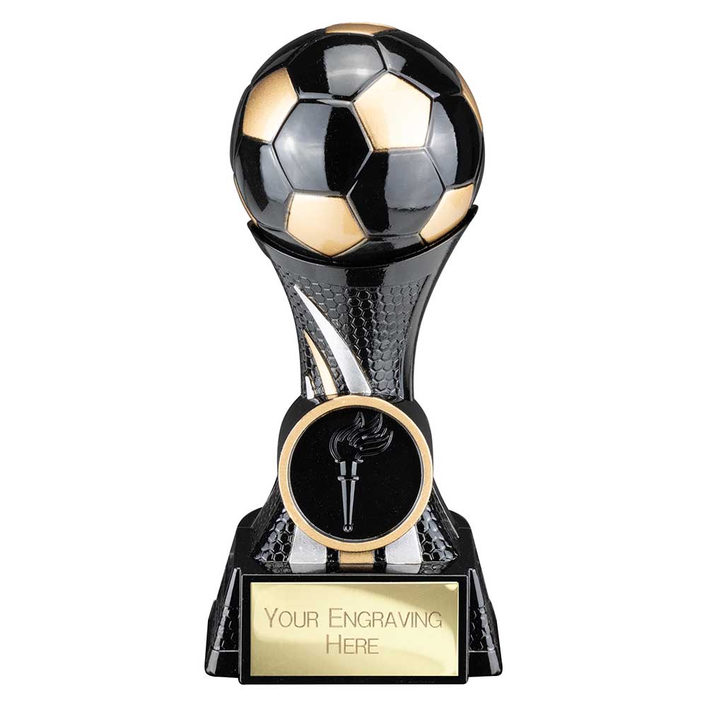 Super Strike Football Trophy (Black/Gold)