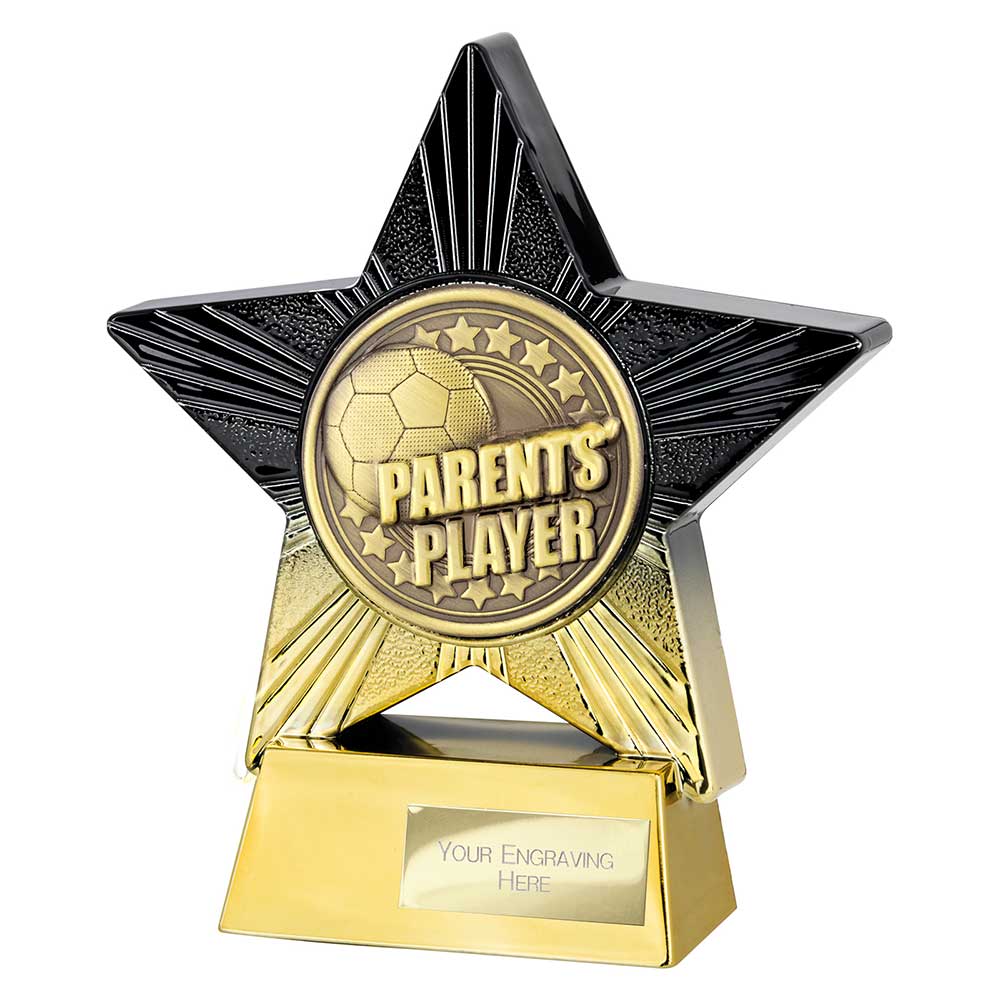 Superstar Parents Player Award (Black/Gold)