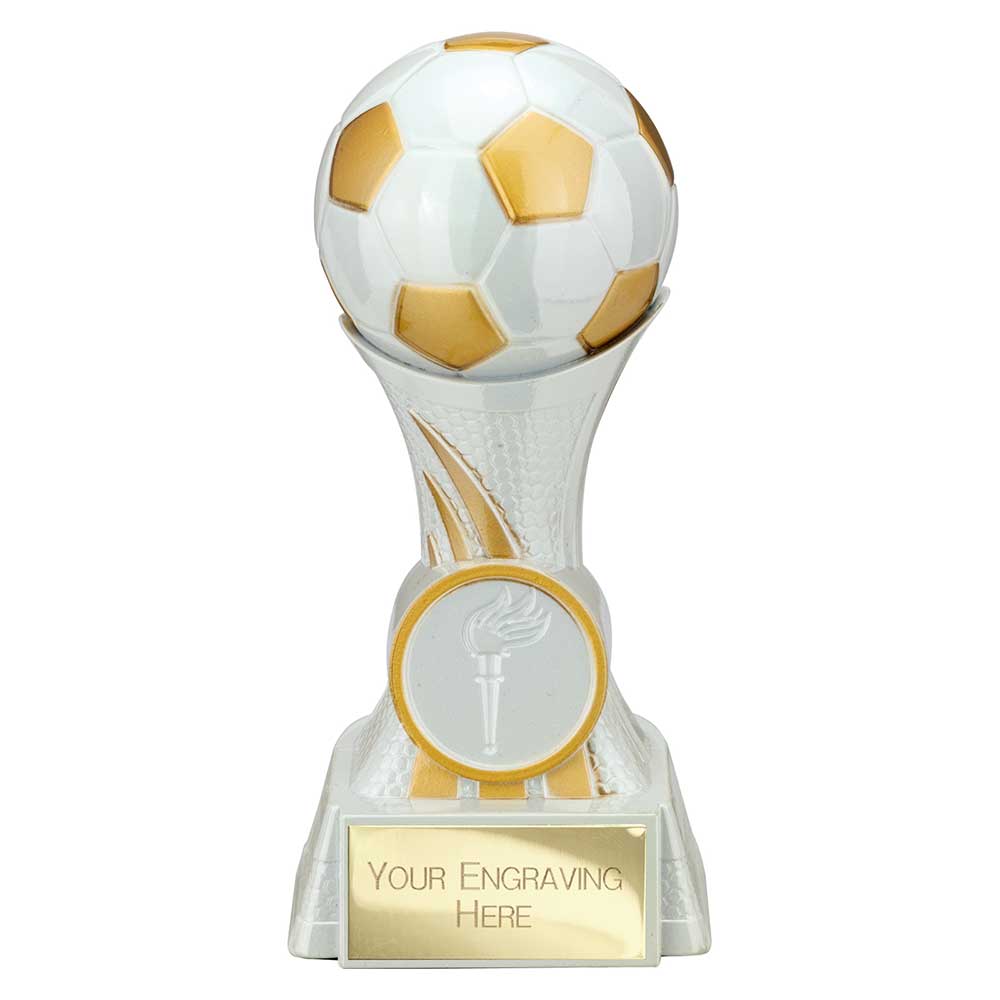 Super Strike Football Award (White/Gold)