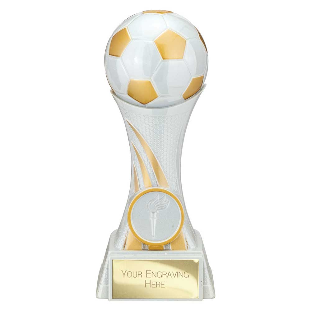 Super Strike Football Award (White/Gold)