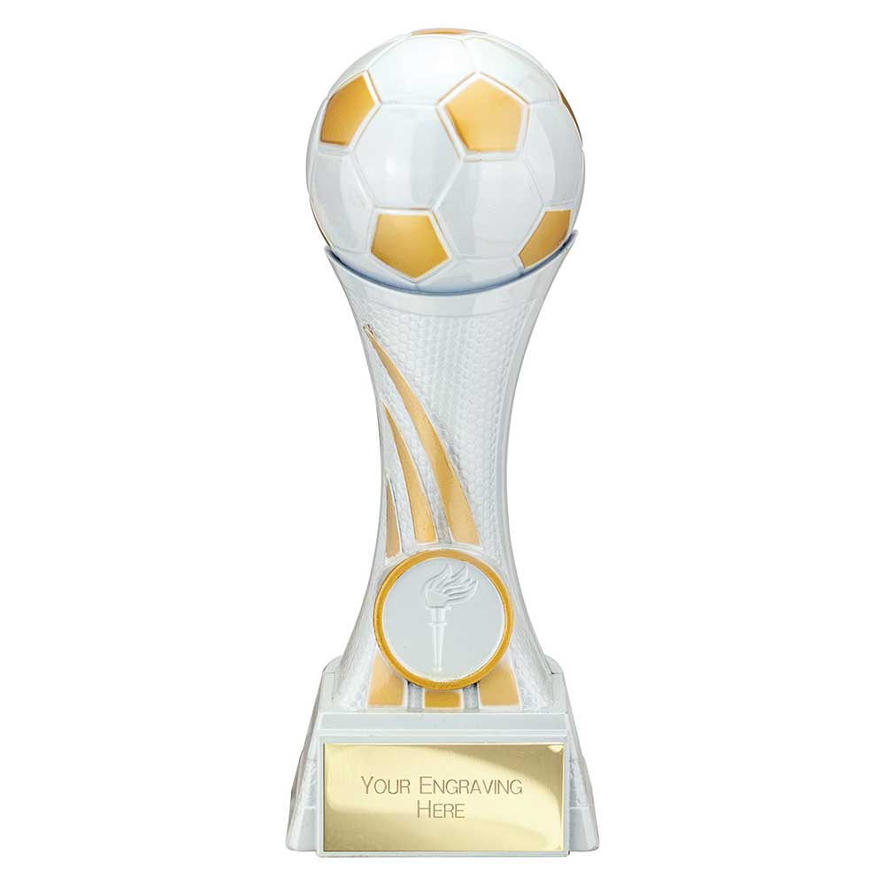 Super Strike Football Award (White/Gold)