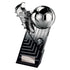 Marauders Football Trophy (Silver & Black)