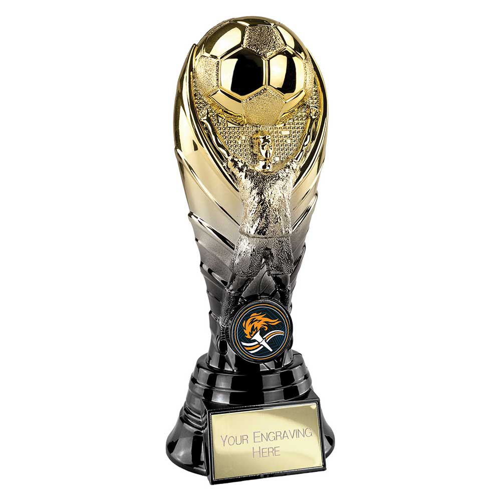 Winning Goal Football Award (Gold & Black)