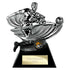 Power Strike Football Trophy (Silver & Black)