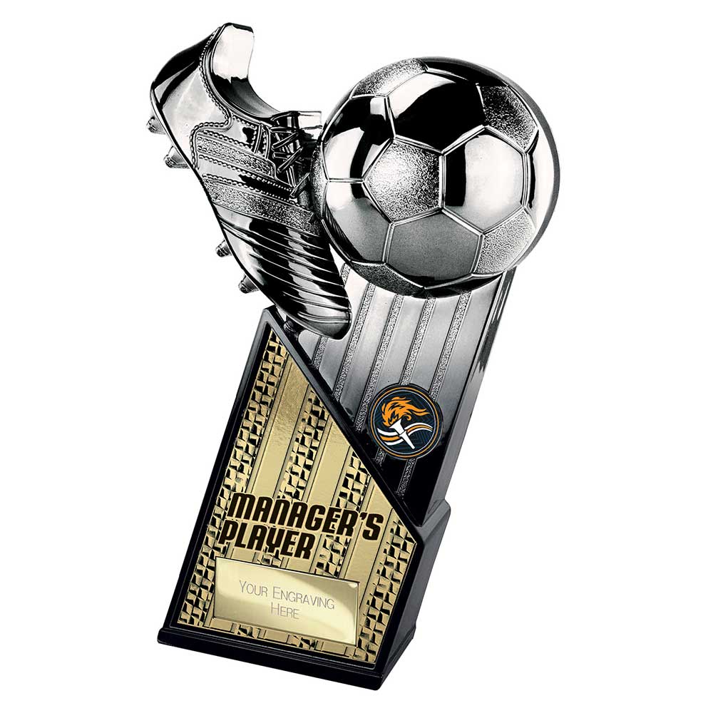 Marauders Football Award - Managers Player (Silver & Black)
