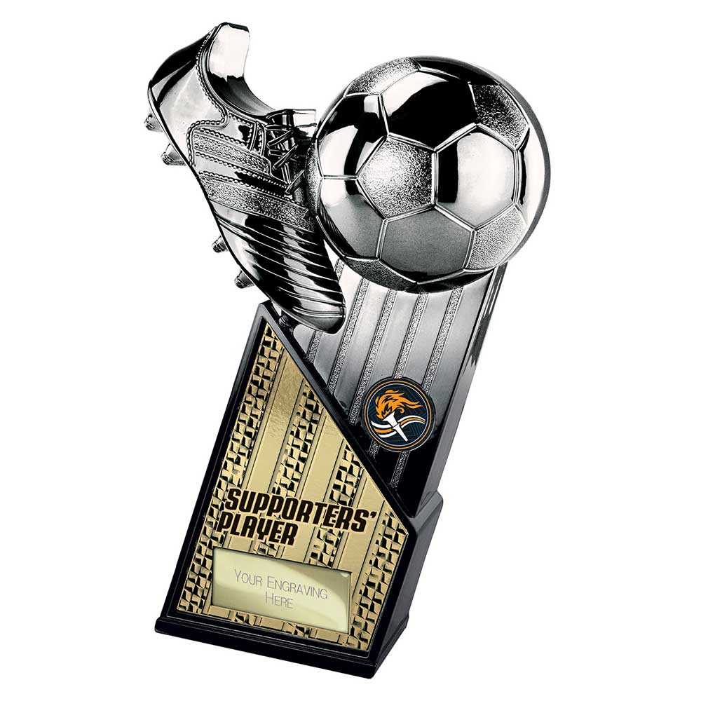 Marauders Football Award - Supporters Player (Silver & Black)