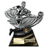 Power Strike Football Trophy - Supporters Player (Silver & Black)