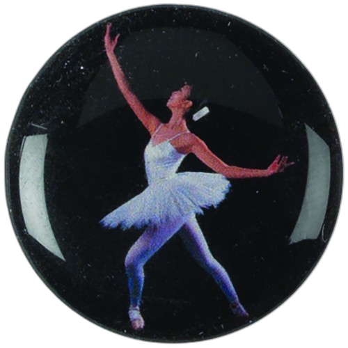 Ballet Dancer Printed Medal Centre